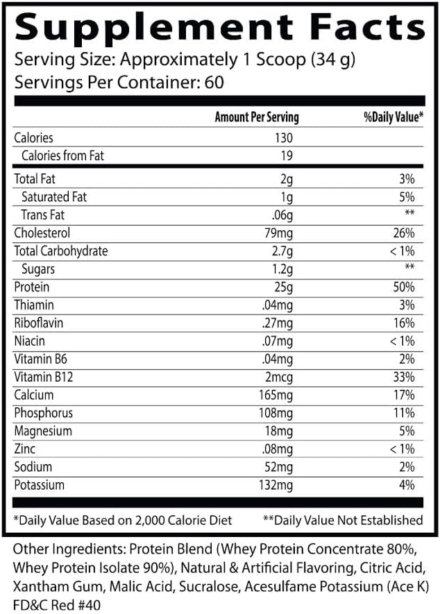 INSANE WHEY 4.5lb | Proteína de suero de leche (Whey Protein) 60 servicios