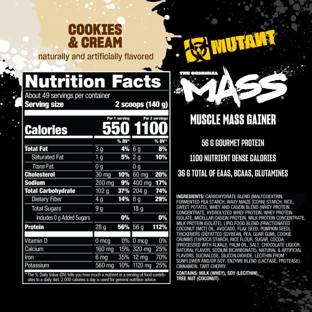 MUTANT MASS 15lb | Ganador de peso 24/49 servicios