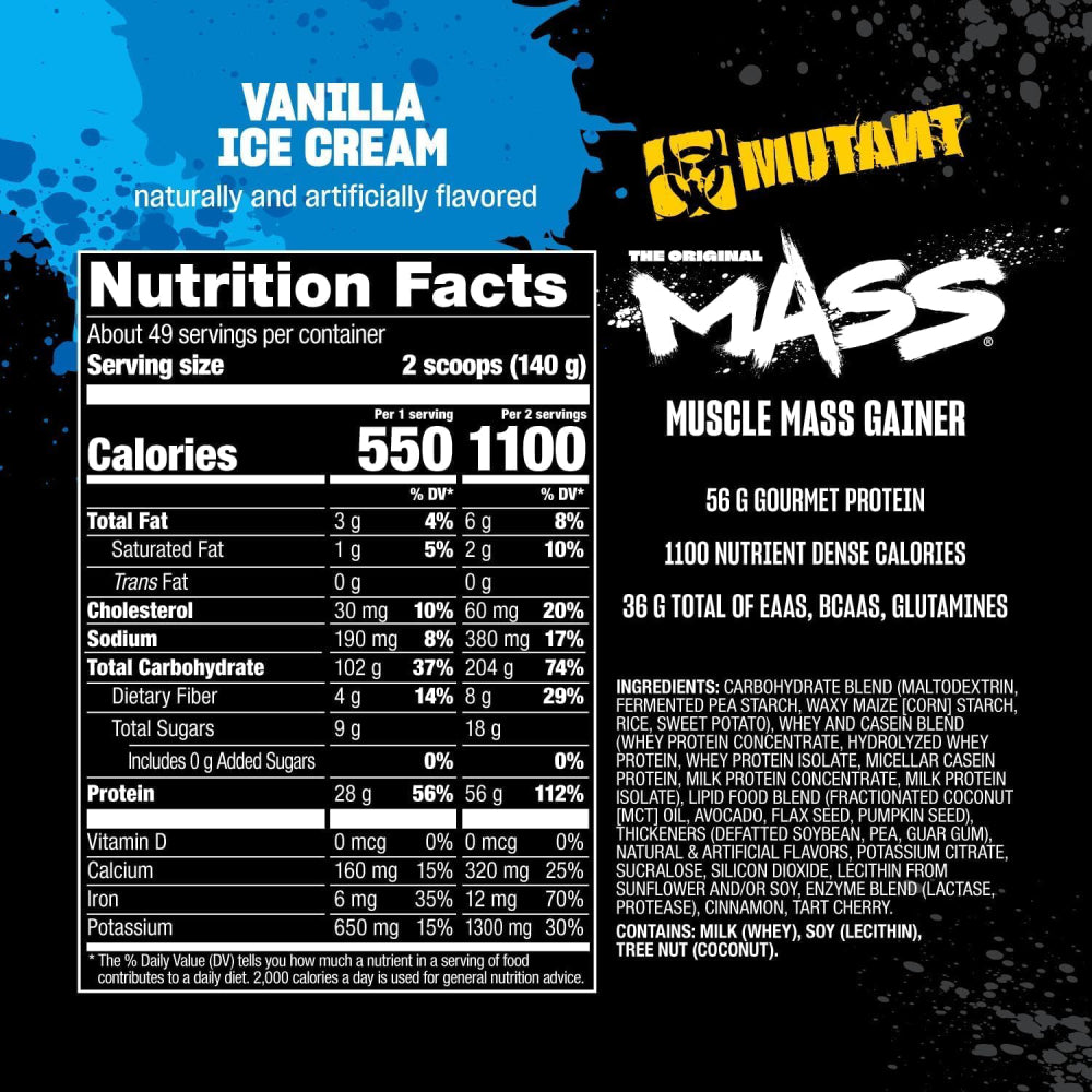 MUTANT MASS 15lb | Ganador de peso 24/49 servicios