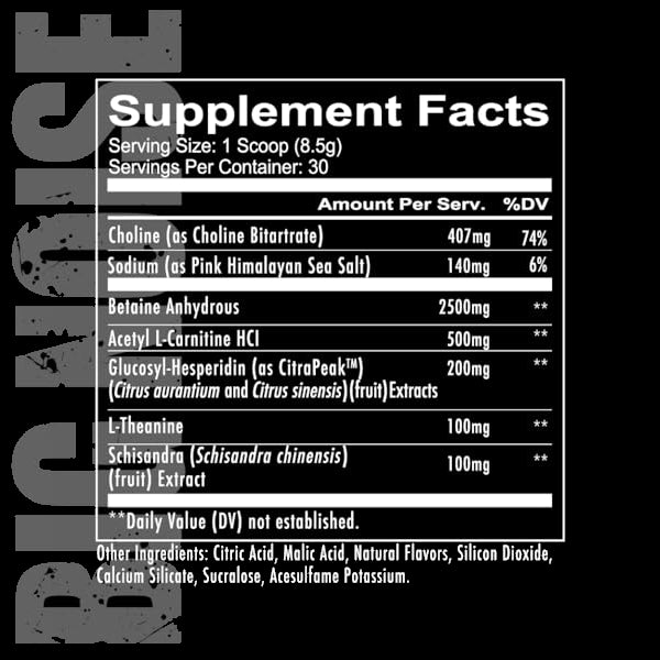 BIG NOISE | Pre-entreno sin estimulantes 30 servicios