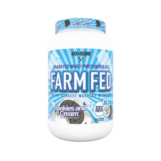 FARM FED GRASS-FED WHEY PROTEIN ISOLATE 2lb | Proteína de suero de leche Isolatada (Whey Isolate) 30 servicios