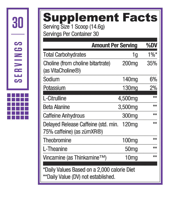 RYSE Bazooka Loaded Pre | Pre-entreno 30 servicios