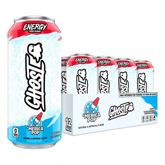 GHOST ENERGY DRINK 👻 | 12 Pack de bebidas energéticas 16oz (473ml)
