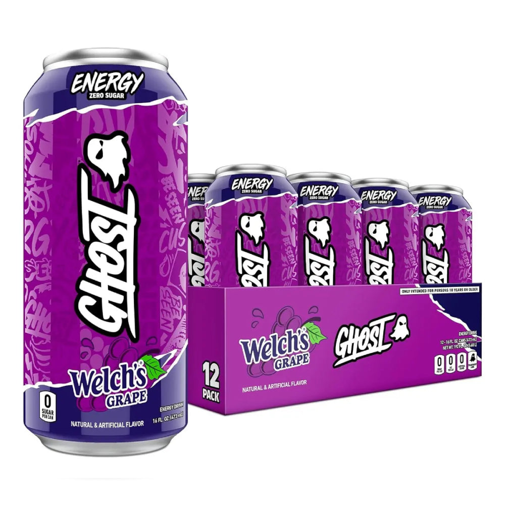 GHOST ENERGY DRINK 👻 | 12 Pack de bebidas energéticas 16oz (473ml)