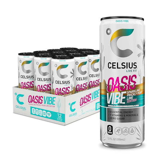 CELSIUS® Live Fit | 12 Pack de bebidas energéticas 12oz (355ml)