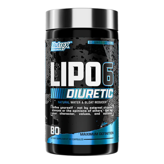 Lipo 6 Black Diuretic | Diurético 80 cápsulas