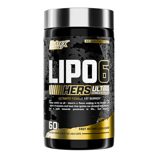 Lipo 6 Black Hers Ultra Concentrate | Quemador para mujeres 60 cápsulas