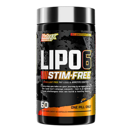 Lipo 6 Black Stim-Free Ultra Concentrate | Quemador de grasa Sin estimulantes 60 cápsulas