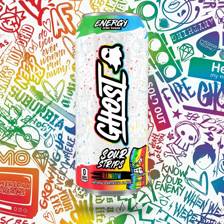 GHOST ENERGY DRINK 👻 | Lata de bebida energética 16oz (473ml)