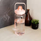Botella motivacional | Botella de 2 litros para bebidas frías o calientes, con funda y bolsillos Varios Colores