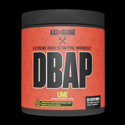 DBAP Extreme High-Stim Pre-Workout ☣️ | Pre-entreno con Sinephrina 20 servicios
