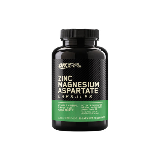 ON 𝗭𝗠𝗔 | ZMA (Zinc, Magnesio y Vitamina B6) 90 cápsulas