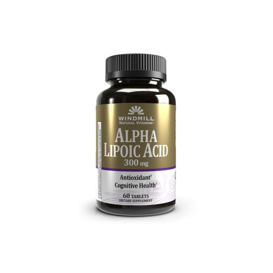 Alpha Lipoic Acid | Ácido Alfa Lipoico 300mg 60 tabletas