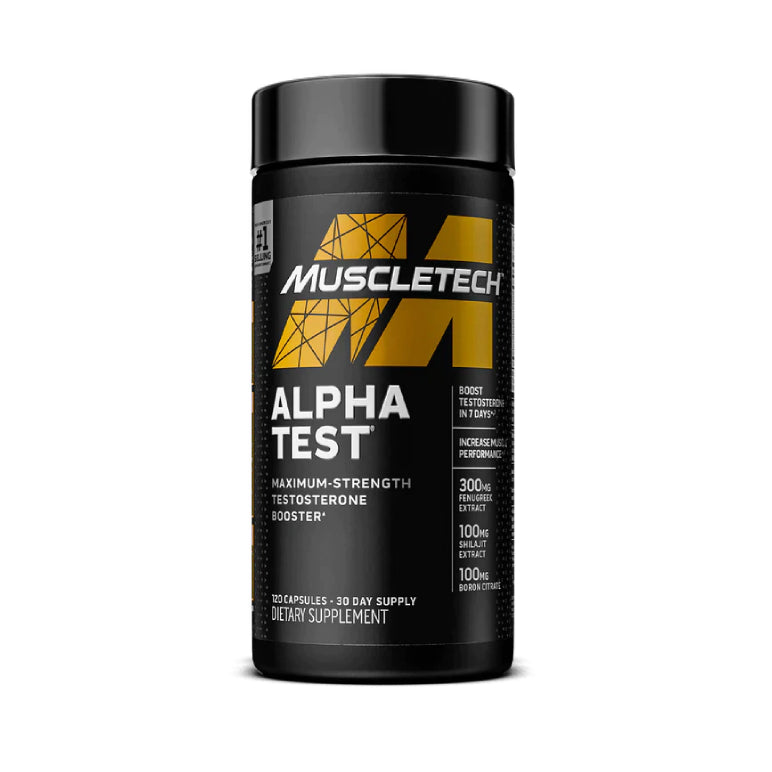 Alpha Test | Precursor de test 120 cápsulas