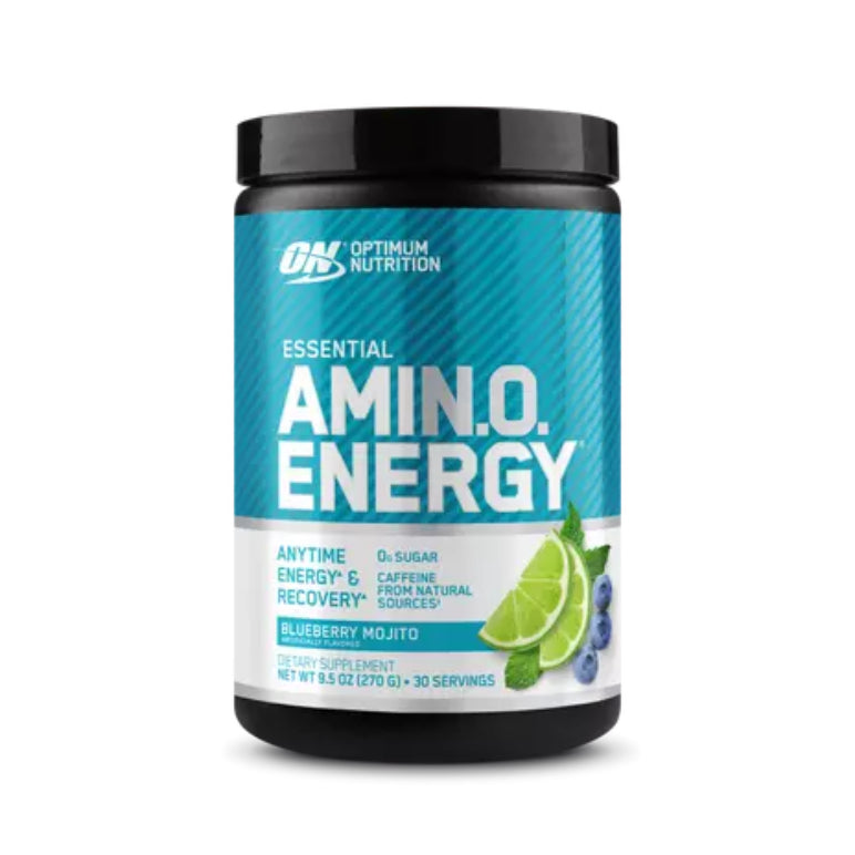 AMIN.O. ENERGY | Mix de Aminoácidos y Cafeína 30 servicios