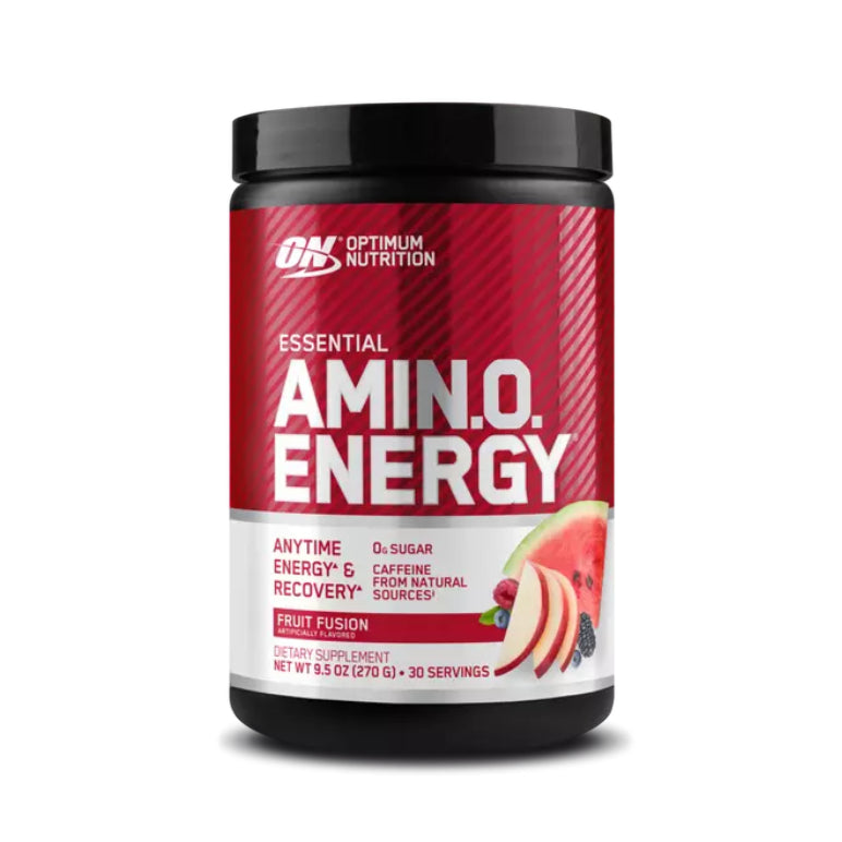 AMIN.O. ENERGY | Mix de Aminoácidos y Cafeína 30 servicios