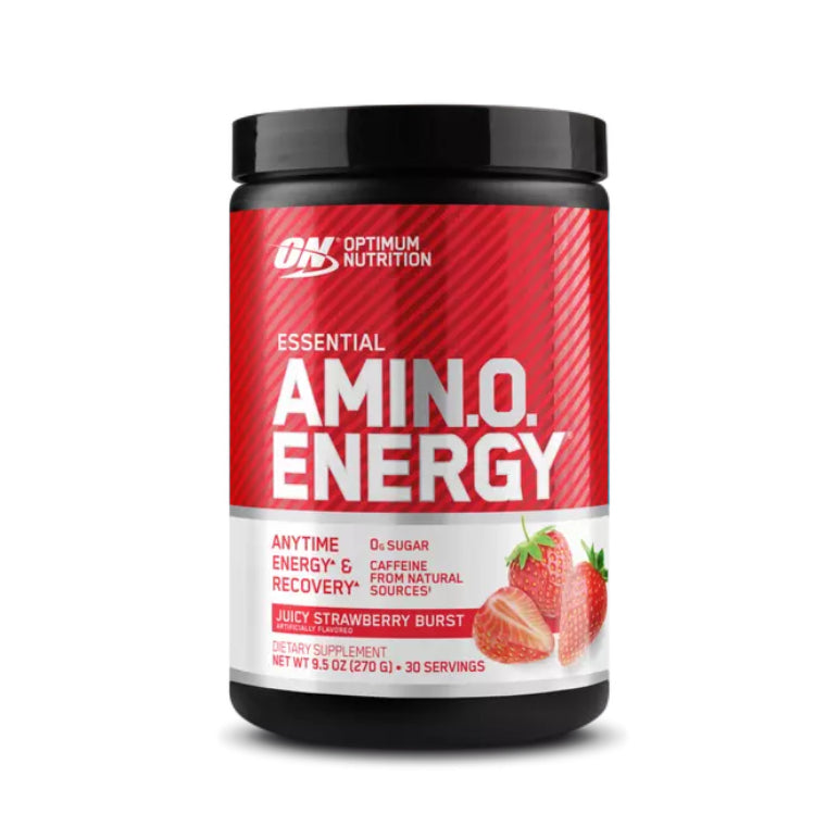 AMIN.O. ENERGY | Mix de Aminoácidos y Cafeína 30 servicios