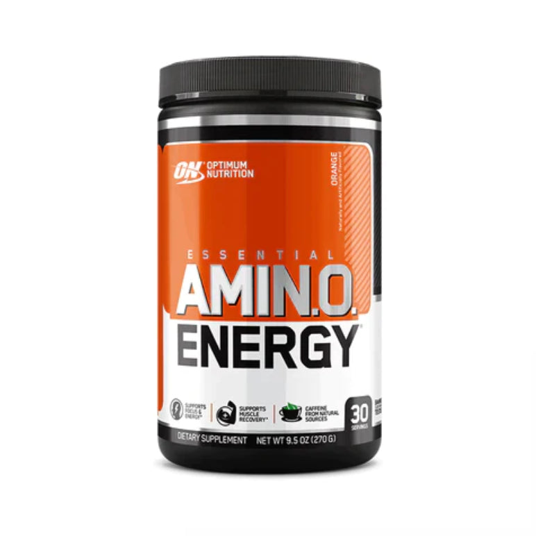 AMIN.O. ENERGY | Mix de Aminoácidos y Cafeína 30 servicios