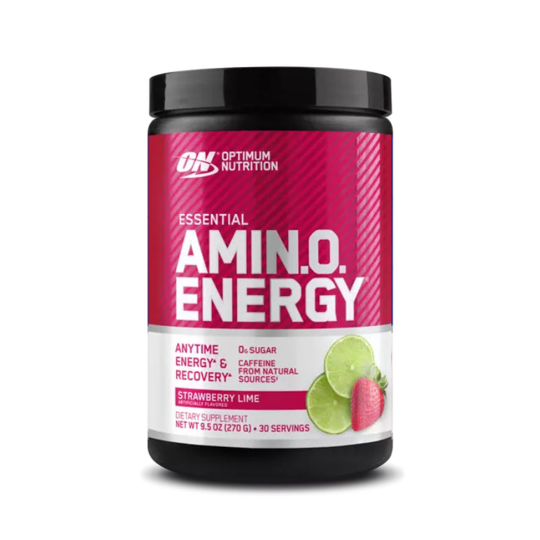 AMIN.O. ENERGY | Mix de Aminoácidos y Cafeína 30 servicios