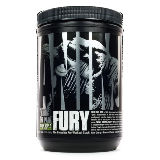 Animal Fury | Pre-entreno con estimulantes 30 servicios
