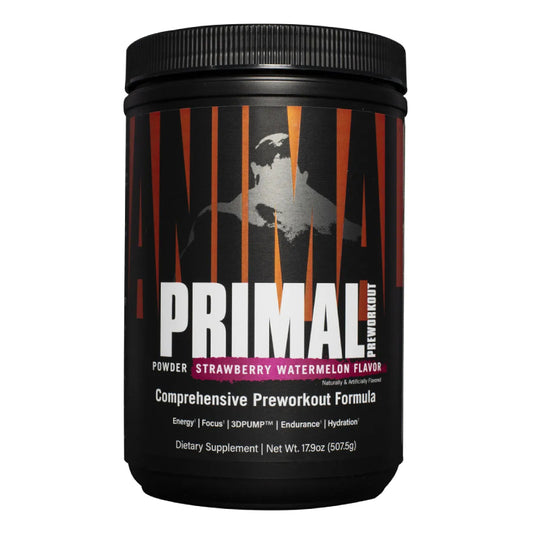 Animal Primal | Pre-entreno con estimulantes 25 servicios