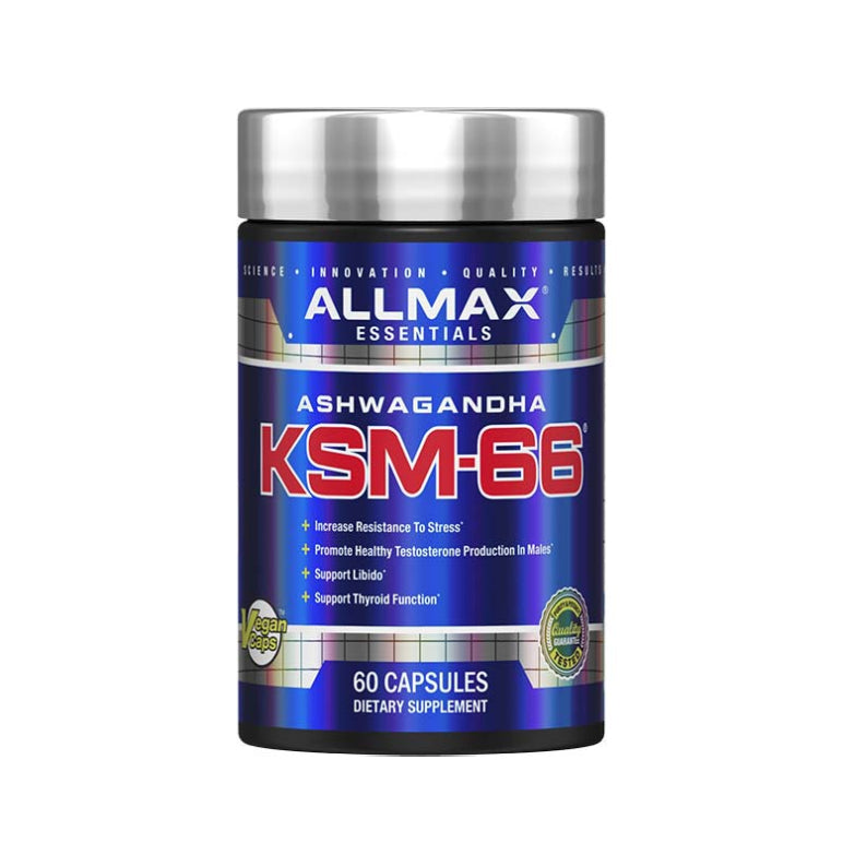 Ashwagandha KSM-66 | Ashwagandha 600mg 60 cápsulas