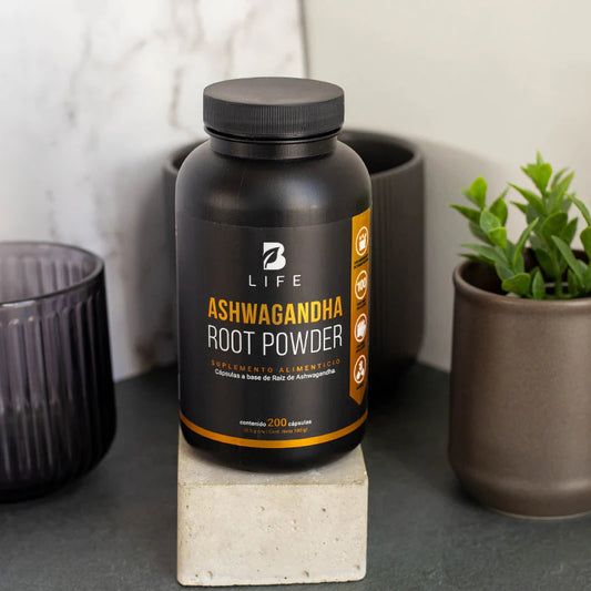 ASHWAGANDHA ROOT POWDER | Ashwagandha 500mg 200 cápsulas