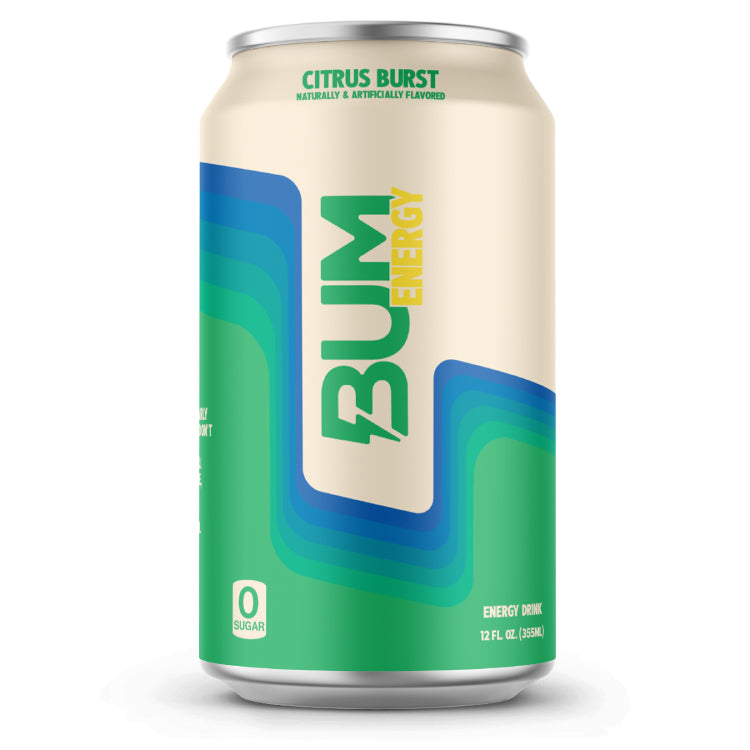 BUM ENERGY ⚡ | Lata de bebida energética 12oz (355ml)