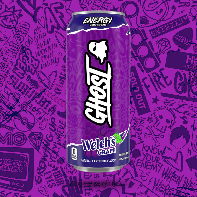 GHOST ENERGY DRINK 👻 | Lata de bebida energética 16oz (473ml)
