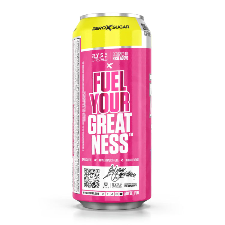RYSE FUEL Energy Drink | Lata de bebida energética 16oz (473ml)