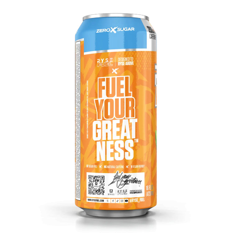 RYSE FUEL Energy Drink | Lata de bebida energética 16oz (473ml)