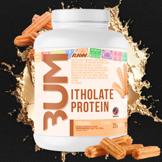 BUM Itholate Protein 5lb | Proteína de suero de leche Isolatada (Whey Isolate) 73-76 servicios