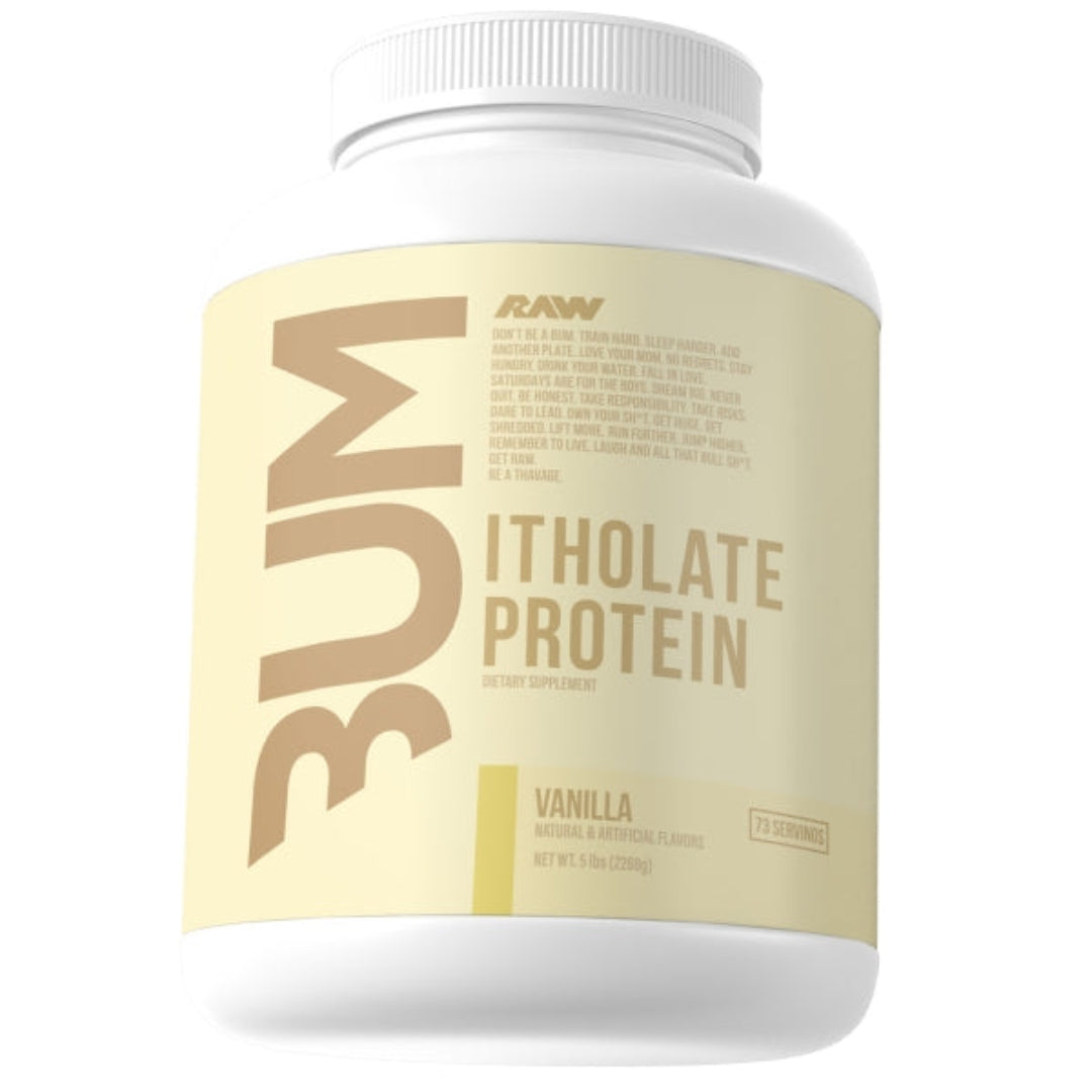 BUM Itholate Protein 5lb | Proteína de suero de leche Isolatada (Whey Isolate) 73-76 servicios