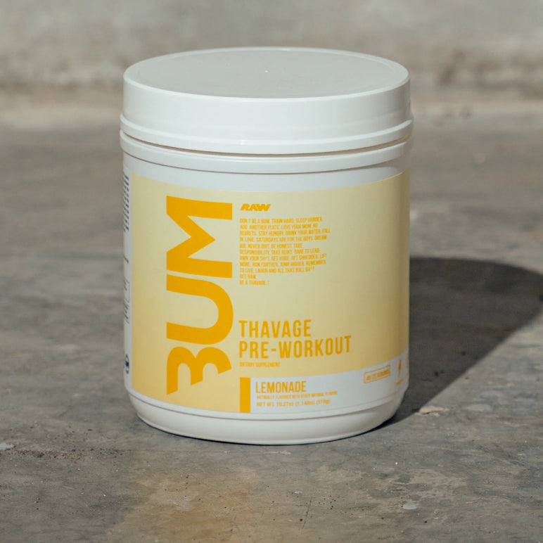 BUM THAVAGE | Pre-entreno 20/40 servicios