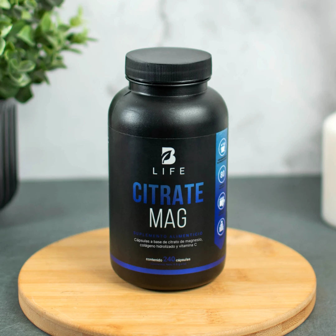 CITRATE MAG | Citrato de Magnesio 120mg 240 cápsulas