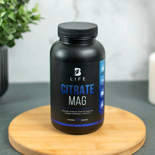 CITRATE MAG | Citrato de Magnesio 120mg 240 cápsulas