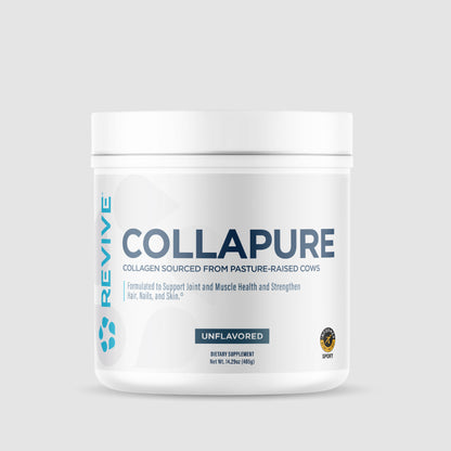 COLLAPURE | Colágeno Hidrolizado, Biotina y Vitamina C 30 servicios