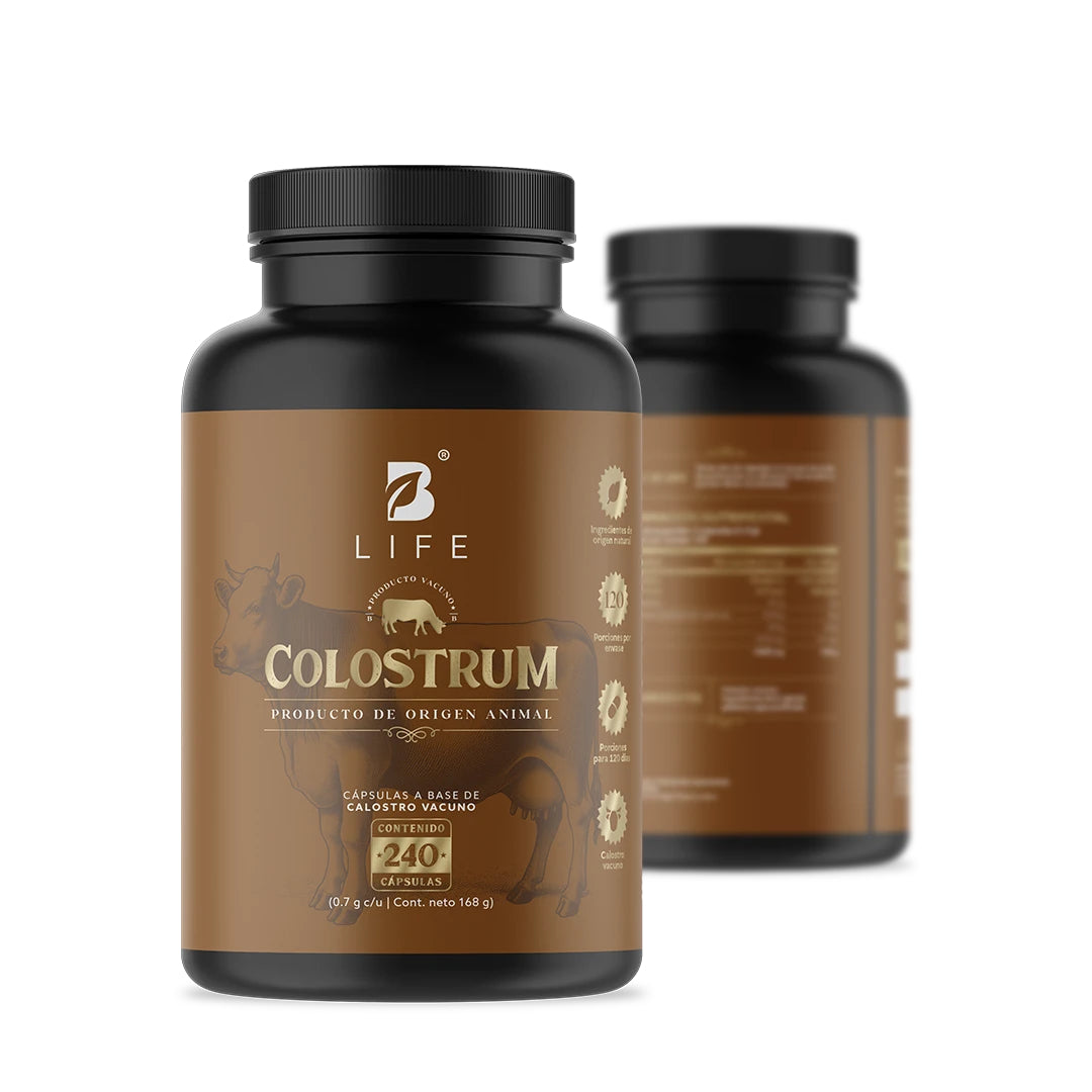 COLOSTRUM | Calostro puro de bovino 🐂 700mg 240 cápsulas