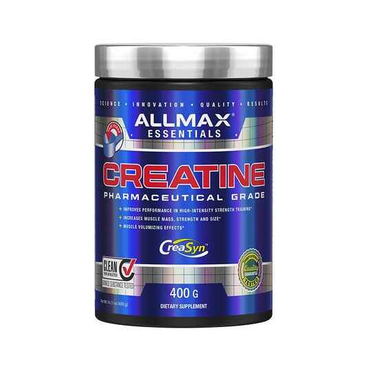 CREATINE Pharmaceutical Grade | Creatina monohidrato (Creasyn™) 400gr 80 servicios Sin sabor