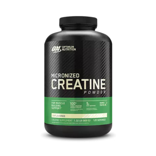 Micronized Creatine Powder | Creatina monohidrato 600gr 120 servicios