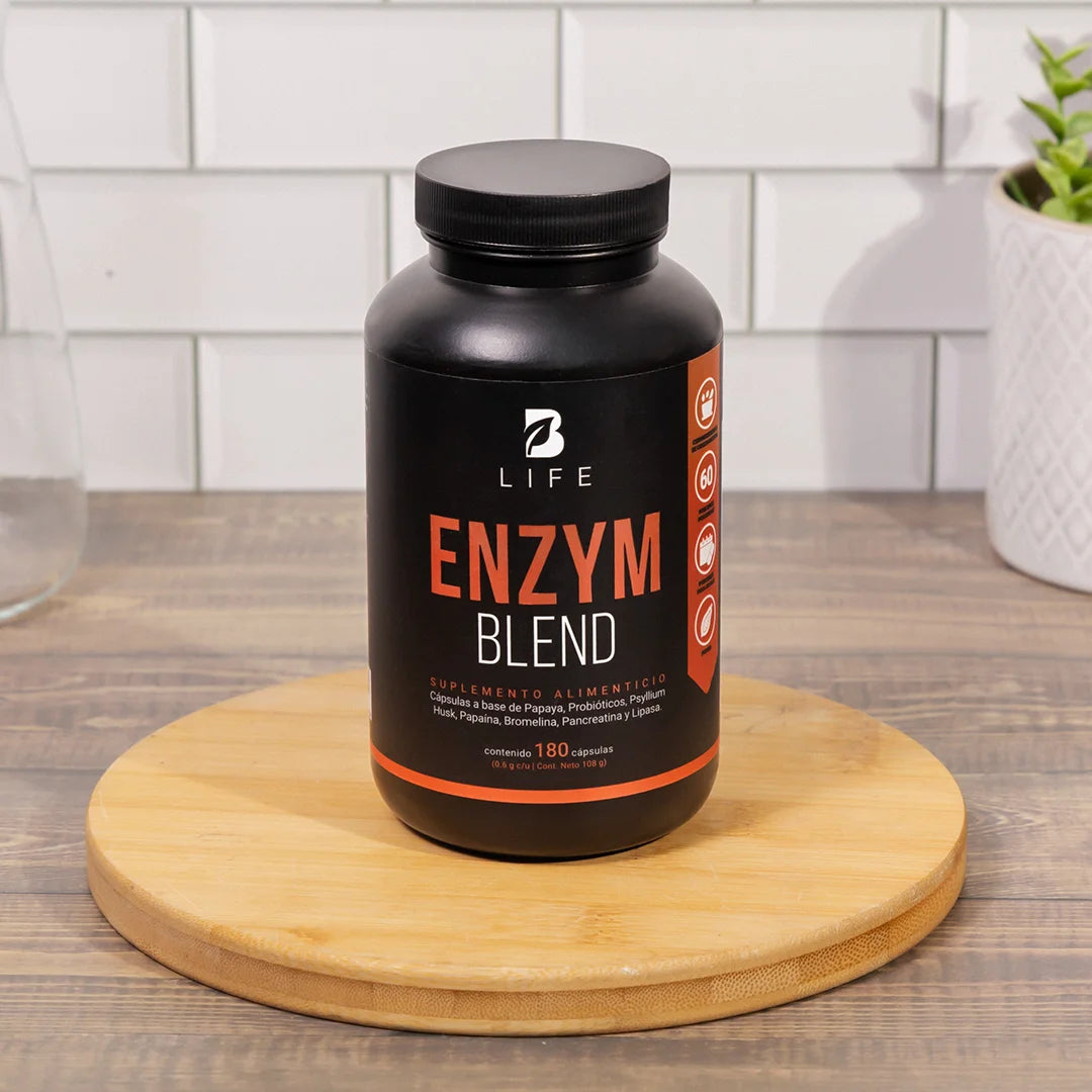ENZYM BLEND | Enzimas digestivas 180 cápsulas