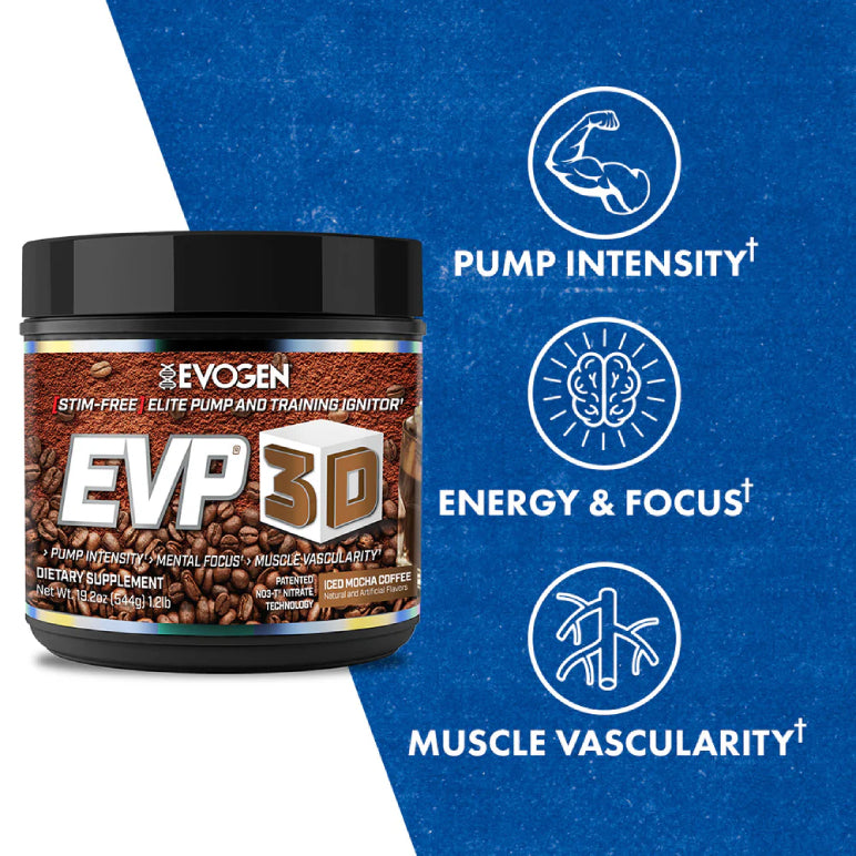 EVP 3D | Pre-entreno sin estimulantes 20/40 servicios