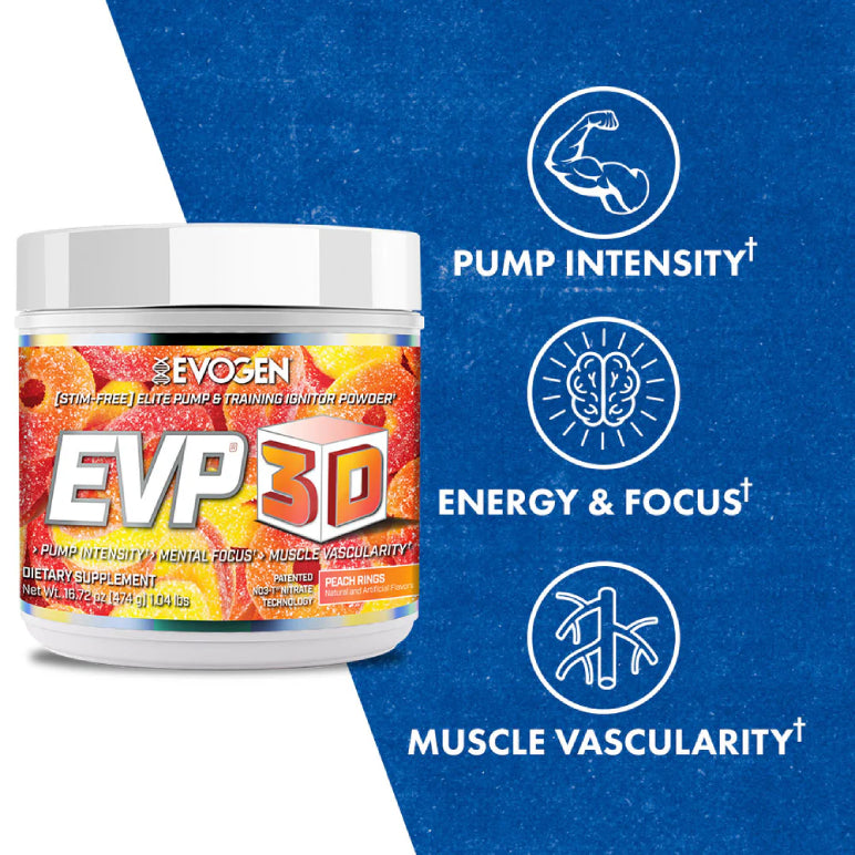 EVP 3D | Pre-entreno sin estimulantes 20/40 servicios