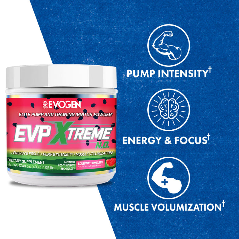 EVP Xtreme N.O. | Pre-entreno con estimulantes 20/40 servicios