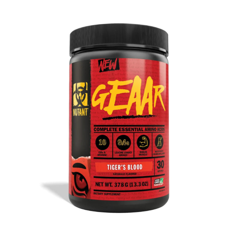 GEAAR | BCAA's, EAA's y Electrolitos 30 servicios