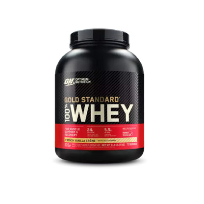 Gold Standard 100% Whey 5lb | Proteína de suero de leche (Whey Protein) 68-74 servicios
