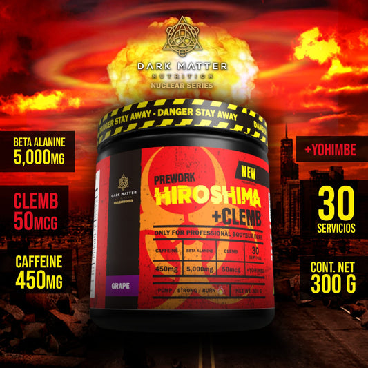 HIROSHIMA +CLEMB | Pre-entreno con Clen 30 servicios