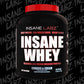 INSANE WHEY 4.5lb | Proteína de suero de leche (Whey Protein) 60 servicios