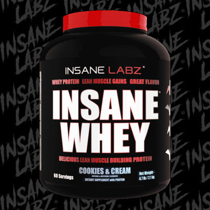 INSANE WHEY 4.5lb | Proteína de suero de leche (Whey Protein) 60 servicios