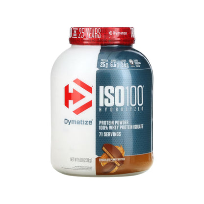 ISO 100 5lb | Proteína de suero de leche Hidrolizada (Hydrolyzed Whey) 70-76 servicios